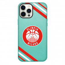 Pallacanestro Olimpia Milano Phone Case For iPhone Samsung Galaxy Pixel OnePlus Vivo Xiaomi Asus Sony Motorola Nokia - Large Logo With Stripe