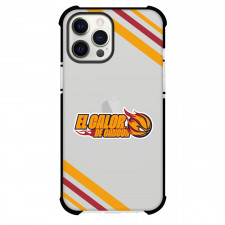 El Calor de Cancun Phone Case For iPhone Samsung Galaxy Pixel OnePlus Vivo Xiaomi Asus Sony Motorola Nokia - Large Logo With Stripe