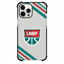 LNBP Logo Phone Case For iPhone Samsung Galaxy Pixel OnePlus Vivo Xiaomi Asus Sony Motorola Nokia - Large Logo With Stripe