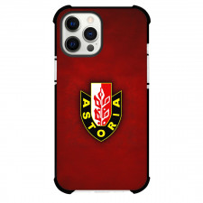 Astoria Bydgoszcz Phone Case For iPhone Samsung Galaxy Pixel OnePlus Vivo Xiaomi Asus Sony Motorola Nokia - Astoria Bydgoszcz Logo On Red Background