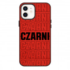 Czarni Slupsk Phone Case For iPhone Samsung Galaxy Pixel OnePlus Vivo Xiaomi Asus Sony Motorola Nokia - Czarni Slupsk Word Art Logo On Red Background