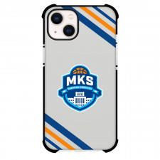 MKS Dabrowa Gornicza Phone Case For iPhone Samsung Galaxy Pixel OnePlus Vivo Xiaomi Asus Sony Motorola Nokia - Large Logo With Stripe