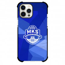 MKS Dabrowa Gornicza Phone Case For iPhone Samsung Galaxy Pixel OnePlus Vivo Xiaomi Asus Sony Motorola Nokia - MKS Dabrowa Gornicza Logo On Blue Abstract Background