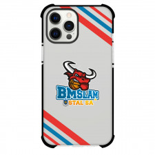 Stal Ostrow Wielkopolski Phone Case For iPhone Samsung Galaxy Pixel OnePlus Vivo Xiaomi Asus Sony Motorola Nokia - Large Logo With Stripe