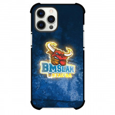 Stal Ostrow Wielkopolski Phone Case For iPhone Samsung Galaxy Pixel OnePlus Vivo Xiaomi Asus Sony Motorola Nokia - Stal Ostrow Wielkopolski Logo With Thunder On Dark Blue Background