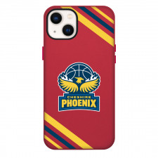 Cheshire Phoenix Phone Case For iPhone Samsung Galaxy Pixel OnePlus Vivo Xiaomi Asus Sony Motorola Nokia - Large Logo With Stripe