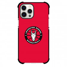 Leicester Riders Phone Case For iPhone Samsung Galaxy Pixel OnePlus Vivo Xiaomi Asus Sony Motorola Nokia - Leicester Riders Logo On Red Background
