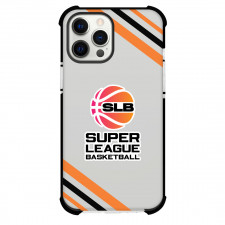 Super League Basketball Phone Case For iPhone Samsung Galaxy Pixel OnePlus Vivo Xiaomi Asus Sony Motorola Nokia - Large Logo With Stripe