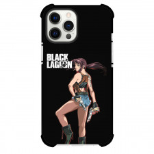 Black Lagoon Revy Phone Case For iPhone Samsung Galaxy Pixel OnePlus Vivo Xiaomi Asus Sony Motorola Nokia - Revy Carry Twin Guns Combat Poster