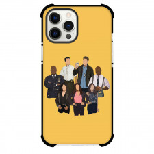 Brooklyn Nine-Nine Phone Case For iPhone Samsung Galaxy Pixel OnePlus Vivo Xiaomi Asus Sony Motorola Nokia - Brooklyn Nine-Nine Character Minimalist Art On Orange Background