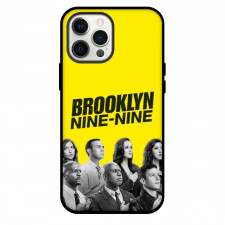 Brooklyn Nine-Nine Phone Case For iPhone Samsung Galaxy Pixel OnePlus Vivo Xiaomi Asus Sony Motorola Nokia - Brooklyn Nine-Nine WallPaper Grayscale Yellow Background