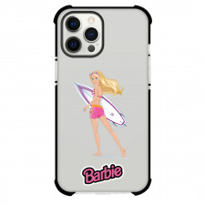 Barbie Phone Case For iPhone Samsung Galaxy Pixel OnePlus Vivo Xiaomi Asus Sony Motorola Nokia - Barbie With Surf Board Sticker