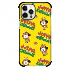 BT21 Chimmy Phone Case For iPhone Samsung Galaxy Pixel OnePlus Vivo Xiaomi Asus Sony Motorola Nokia - Chimmy Joyful Pattern Art On Yellow Background