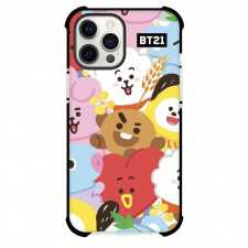 BT21 Phone Case For iPhone Samsung Galaxy Pixel OnePlus Vivo Xiaomi Asus Sony Motorola Nokia - BT21 Member Smiling Poster