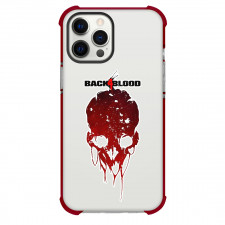 Back 4 Blood Phone Case For iPhone Samsung Galaxy Pixel OnePlus Vivo Xiaomi Asus Sony Motorola Nokia - Back 4 Blood Red Skull Splatter Art Sticker