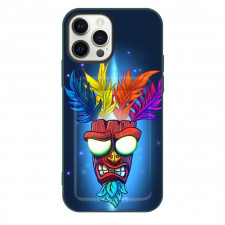 Crash Bandicoot Aku Aku Bandicoot Phone Case For iPhone and Samsung Galaxy Devices - Aku Aku Smirk Cartoon Art