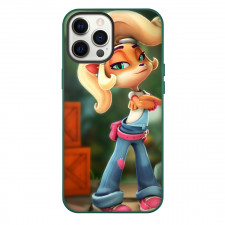 Crash Bandicoot Coco Phone Case For iPhone and Samsung Galaxy Devices - Coco Smiling Port