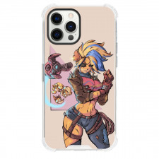 Crash Bandicoot Tawna Phone Case For iPhone and Samsung Galaxy Devices - Tawna Fierce Portrait Cartoon Art