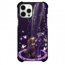 Bayonetta Phone Case For iPhone Samsung Galaxy Pixel OnePlus Vivo Xiaomi Asus Sony Motorola Nokia - Bayonetta Leg Purple Anime Art Poster