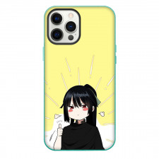 The Beginning After The End Jasmine Phone Case For iPhone Samsung Galaxy Pixel OnePlus Vivo Xiaomi Asus Sony Motorola Nokia - Jasmine Portrait Anime Art On Yellow Background