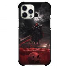 Berserk Guts Phone Case For iPhone Samsung Galaxy Pixel OnePlus Vivo Xiaomi Asus Sony Motorola Nokia - Berserk Guts The Black Swordsman Standing On Blood River Poster
