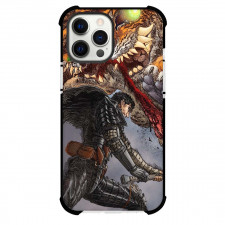 Berserk Guts Phone Case For iPhone Samsung Galaxy Pixel OnePlus Vivo Xiaomi Asus Sony Motorola Nokia - Berserk Guts Fighting Comic Art Poster
