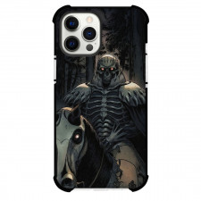 Berserk Skull Knight Phone Case For iPhone Samsung Galaxy Pixel OnePlus Vivo Xiaomi Asus Sony Motorola Nokia - Berserk Skull Knight Sitting On Horse Poster