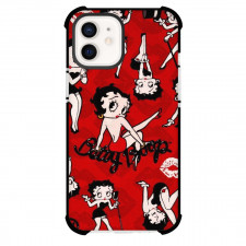 Betty Boop Phone Case For iPhone Samsung Galaxy Pixel OnePlus Vivo Xiaomi Asus Sony Motorola Nokia - Betty Boop Collage in Black Dress with Magician Hat