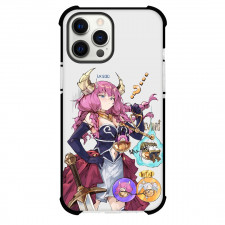 Frieren Beyond Journey's End Aura Phone Case For iPhone Samsung Galaxy Pixel OnePlus Vivo Xiaomi Asus Sony Motorola Nokia - Aura LV500 Chibi Art