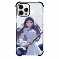 Frieren Beyond Journey's End Fern Phone Case For iPhone Samsung Galaxy Pixel OnePlus Vivo Xiaomi Asus Sony Motorola Nokia - Fern Moon Background Illustration