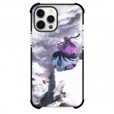 Frieren Beyond Journey's End Fern Phone Case For iPhone Samsung Galaxy Pixel OnePlus Vivo Xiaomi Asus Sony Motorola Nokia - Fern Standing On Mountain Illustration