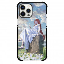 Frieren Beyond Journey's End Flamme Phone Case For iPhone Samsung Galaxy Pixel OnePlus Vivo Xiaomi Asus Sony Motorola Nokia - Flamme Sitting On Rock