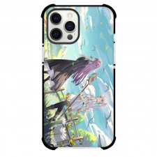 Frieren Beyond Journey's End Freiren Phone Case For iPhone Samsung Galaxy Pixel OnePlus Vivo Xiaomi Asus Sony Motorola Nokia - Freiren Fern Side Portrait Sky Background