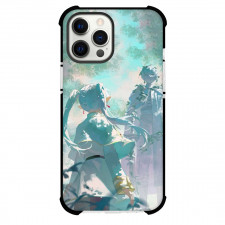 Frieren Beyond Journey's End Freiren Phone Case For iPhone Samsung Galaxy Pixel OnePlus Vivo Xiaomi Asus Sony Motorola Nokia - Freiren Looking At Himmel Statue