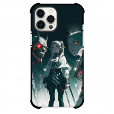 Frieren Beyond Journey's End Freiren Phone Case For iPhone Samsung Galaxy Pixel OnePlus Vivo Xiaomi Asus Sony Motorola Nokia - Freiren Red Grayscale