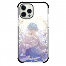 Frieren Beyond Journey's End Himmel Phone Case For iPhone Samsung Galaxy Pixel OnePlus Vivo Xiaomi Asus Sony Motorola Nokia - Himmel Side Portrait Flower Background