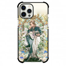 Frieren Beyond Journey's End Sein Phone Case For iPhone Samsung Galaxy Pixel OnePlus Vivo Xiaomi Asus Sony Motorola Nokia - Sein Mosaic Glass Background