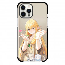 Frieren Beyond Journey's End Serie Phone Case For iPhone Samsung Galaxy Pixel OnePlus Vivo Xiaomi Asus Sony Motorola Nokia - Serie Heart Pose