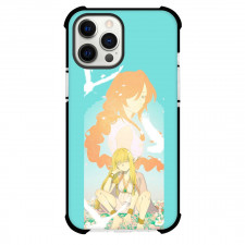 Frieren Beyond Journey's End Serie Phone Case For iPhone Samsung Galaxy Pixel OnePlus Vivo Xiaomi Asus Sony Motorola Nokia - Serie Sitting On Flowers