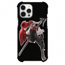 Frieren Beyond Journey's End Stark Phone Case For iPhone Samsung Galaxy Pixel OnePlus Vivo Xiaomi Asus Sony Motorola Nokia - Stark Fighting Pose Black Background