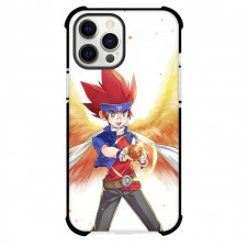 Beyblade Gingka Hagane Phone Case For iPhone Samsung Galaxy Pixel OnePlus Vivo Xiaomi Asus Sony Motorola Nokia - Beyblade Gingka Hagane In Action Poster