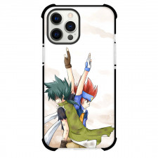 Beyblade Phone Case For iPhone Samsung Galaxy Pixel OnePlus Vivo Xiaomi Asus Sony Motorola Nokia - Beyblade Gingka Hagane And Kyoya Tategami Raising Hands
