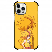 Beyblade Free De La Hoya Phone Case For iPhone Samsung Galaxy Pixel OnePlus Vivo Xiaomi Asus Sony Motorola Nokia - Beyblade Free De La Hoya Portrait On Yellow Background