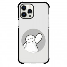 Big Hero 6 Baymax Phone Case For iPhone Samsung Galaxy Pixel OnePlus Vivo Xiaomi Asus Sony Motorola Nokia - Baymax Circle Waving Portrait