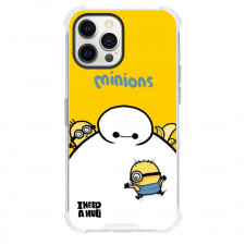Big Hero 6 Baymax Phone Case For iPhone Samsung Galaxy Pixel OnePlus Vivo Xiaomi Asus Sony Motorola Nokia - Baymax Minions Need Hug