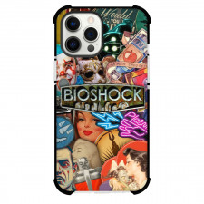 Bioshock Phone Case For iPhone Samsung Galaxy Pixel OnePlus Vivo Xiaomi Asus Sony Motorola Nokia - Bioshock Logo Game Theme Collage