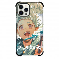 Black Clover Rill Boismortier Phone Case For iPhone Samsung Galaxy Pixel OnePlus Vivo Xiaomi Asus Sony Motorola Nokia - Rill Boismortier Smiling Portrait Holding Weapon