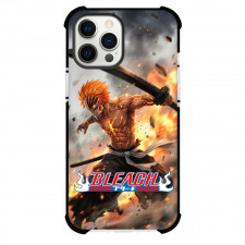 Bleach Ichigo Kurosaki Phone Case For iPhone Samsung Galaxy Pixel OnePlus Vivo Xiaomi Asus Sony Motorola Nokia - Ichigo Kurosaki Hollow Berserk Fire Battle