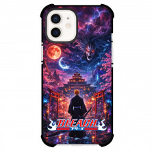 Bleach Ichigo Kurosaki Phone Case For iPhone Samsung Galaxy Pixel OnePlus Vivo Xiaomi Asus Sony Motorola Nokia - Ichigo Kurosaki Hollow Moon Shrine Fantasy Poster