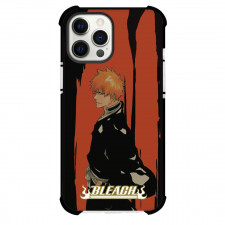 Bleach Ichigo Kurosaki Phone Case For iPhone Samsung Galaxy Pixel OnePlus Vivo Xiaomi Asus Sony Motorola Nokia - Ichigo Kurosaki Smiling Side Portrait Comic Art